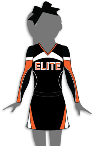 Cheerleading (333x507), Png Download