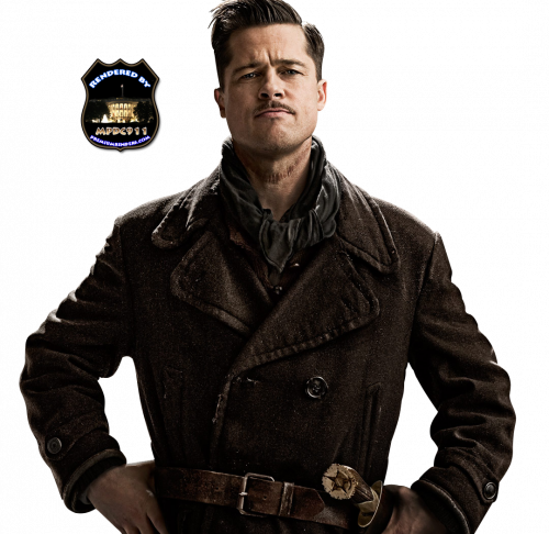 Brad Pitt Png Image - Brad Pitt Leather Jacket (500x486), Png Download