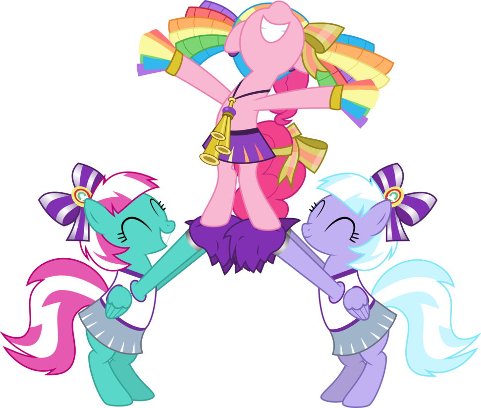 Jeatz-axl, Cheerleader, Cheerleader Pinkie, Cheerleading, - Mlp Fim Cheerleaders (971x823), Png Download