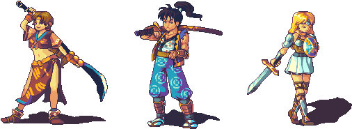 Soul Blade Trio - Soul Edge (571x238), Png Download