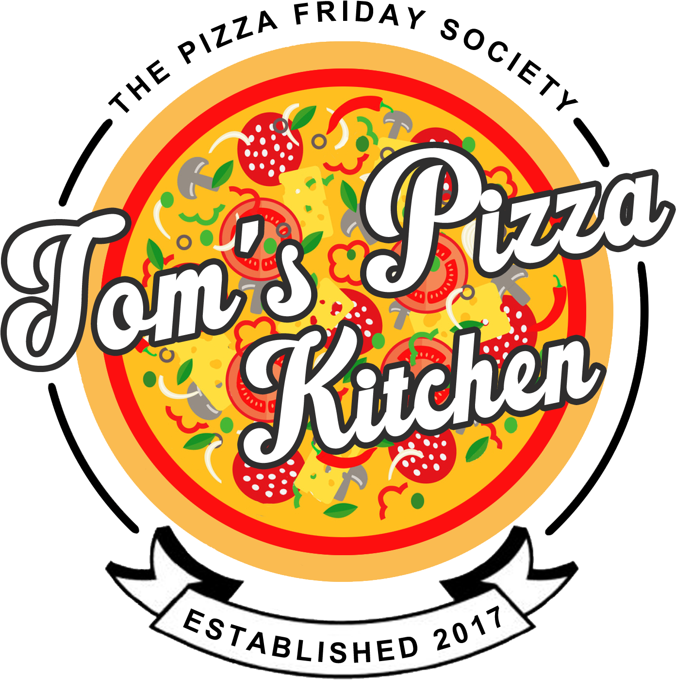 Toms Pizza Kitchen - Academia Chef School (1451x1416), Png Download