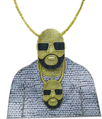 Rick Ross Chain (342x400), Png Download