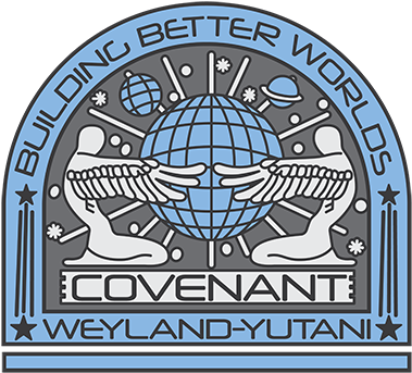 Alien Covenant T-shirt - Label (420x480), Png Download