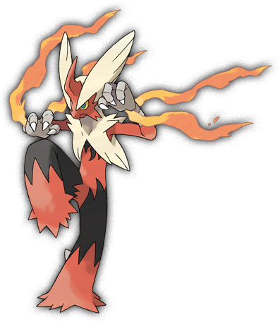 Pokemon Blaziken (400x480), Png Download