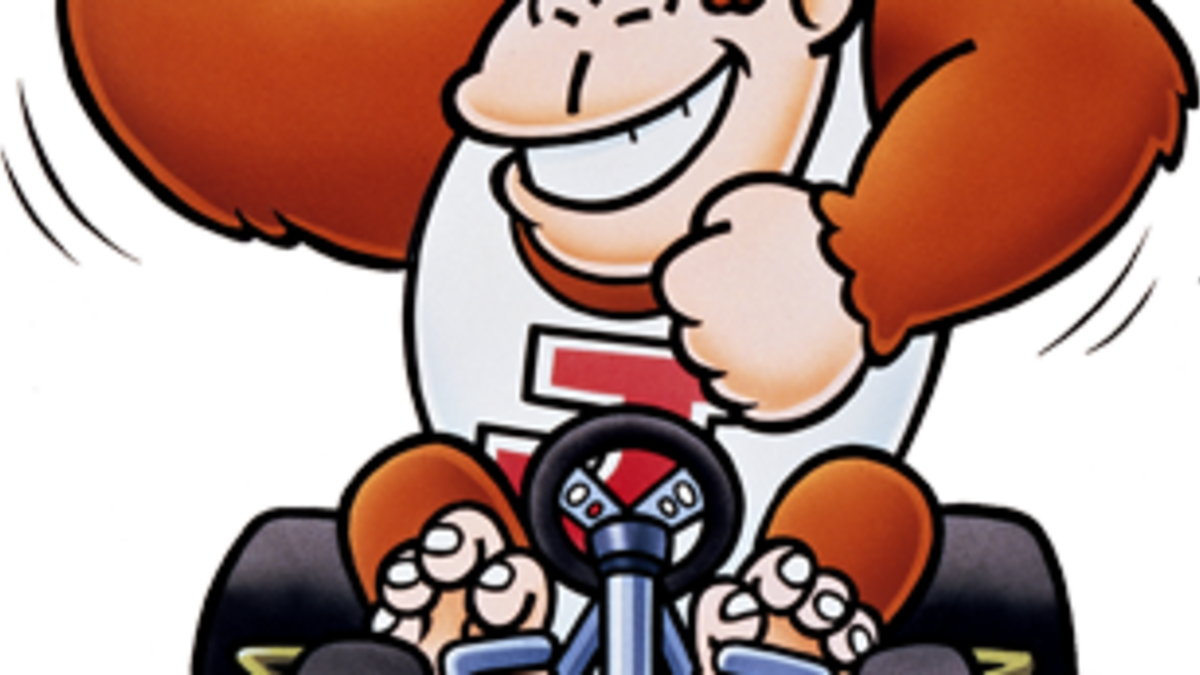 Donkey Kong Jr Mario Kart (1200x675), Png Download