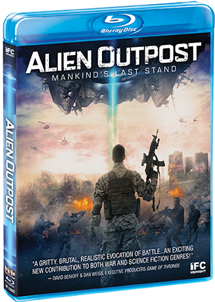 Alien Outpost 2014 Blu Ray (326x455), Png Download