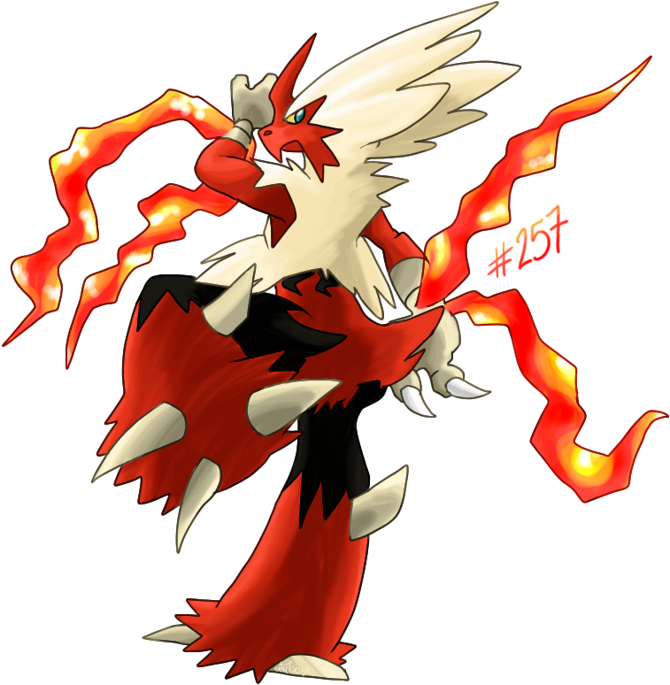 - - Mega Blaziken - - - Braségali Png (800x800), Png Download