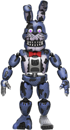 Fnaf Funko Action Figures Nightmare Bonnie (560x560), Png Download