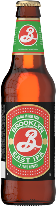 Bottle Of Beer, Glass Bottle Of Beer - Brooklyn East Ipa (488x800), Png Download