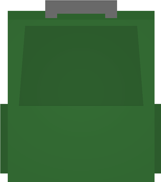 Green Daypack - Ghillie Bag Unturned (1024x1024), Png Download