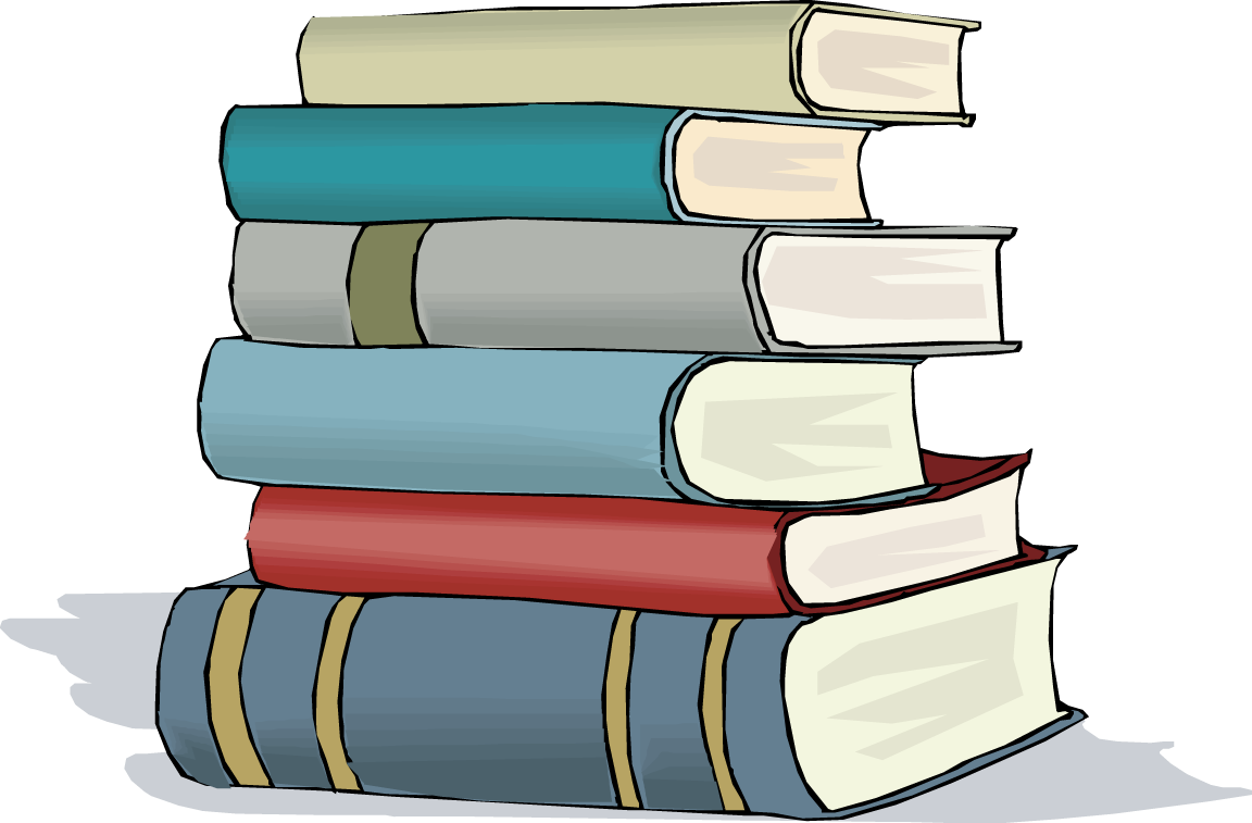 Books Clip Art - Literary Fiction (1152x757), Png Download