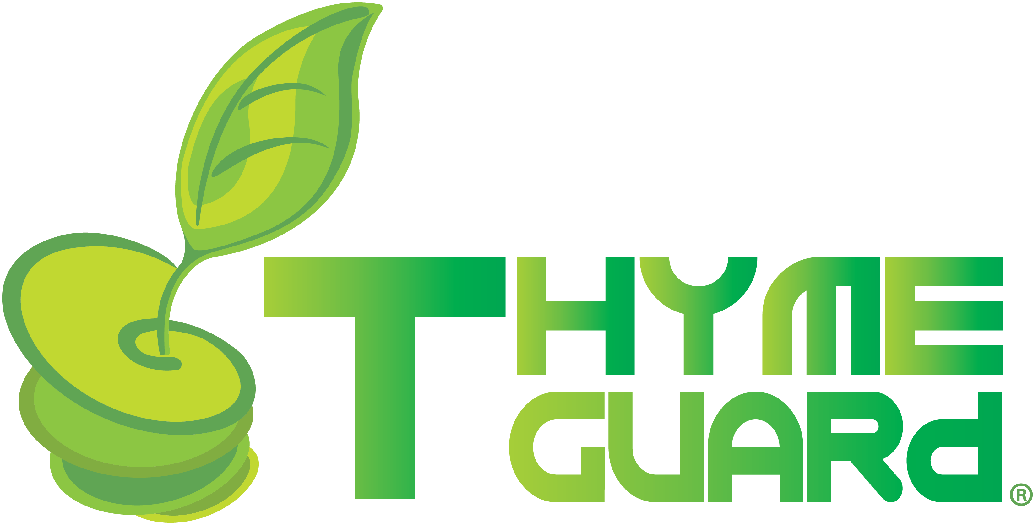 Thyme Guard - Graphic Design (3289x1672), Png Download