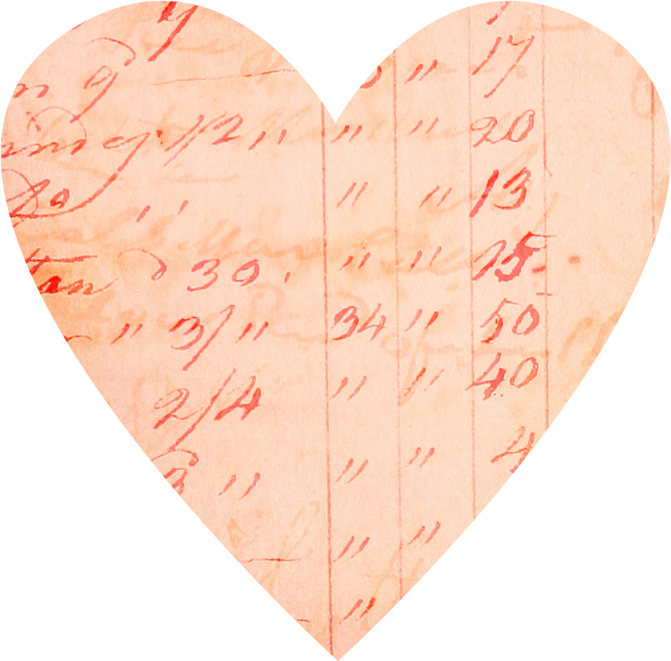 Pink Heart 1 - Pink Heart Vintage Png (1000x1000), Png Download