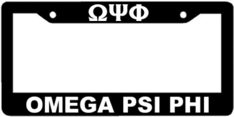 More Views - License Plate Frame Black Plastic (800x800), Png Download