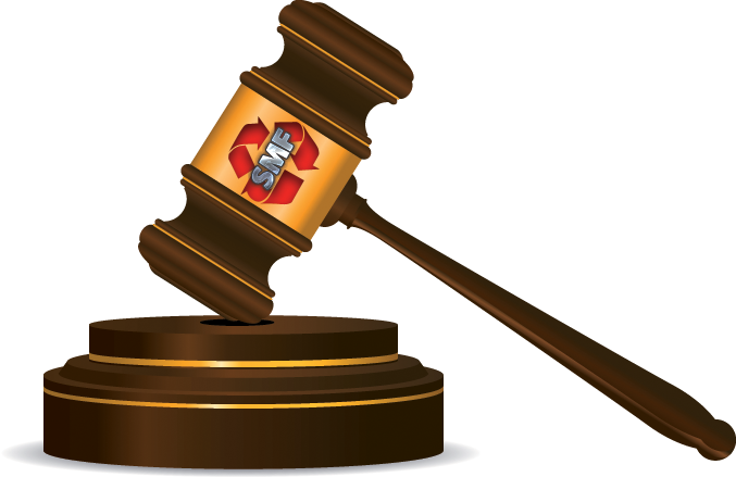 Banned Hammer Png - Cartoon Gavel (677x439), Png Download