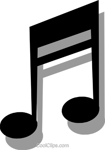 Notas Musicais Livre De Direitos Vetores Clip Art Ilustração - Imagens Png De Notas Musicais (338x480), Png Download