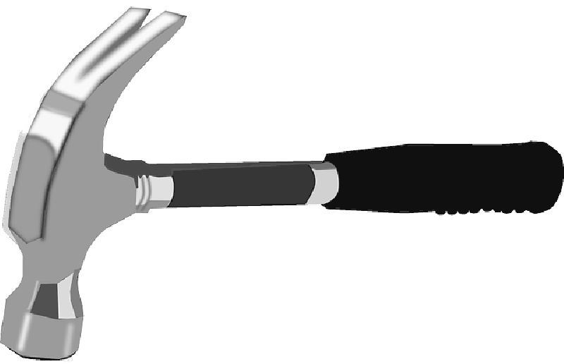 Download Hd Cartoon Tools Hammer Nail Construction Hammer Clipart Png Transparent Png Image Nicepng Com