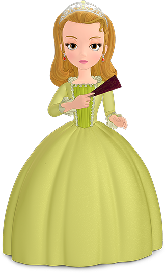Princess Amber - Princesa Sofia Personajes (326x535), Png Download