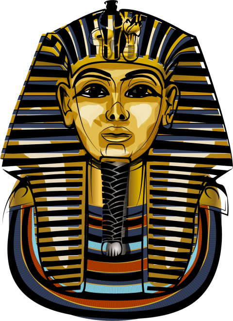 Free Png Pharaoh Png Images Transparent - Egyptian Pharaoh Png (480x661), Png Download