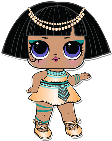3-013 Pharaoh Babe - Lol Doll Pharaoh Babe (403x550), Png Download