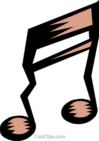 Notas Musicais Livre De Direitos Vetores Clip Art Ilustração - Musik Not (338x480), Png Download