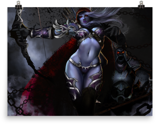 Lady Sylvanas (600x600), Png Download