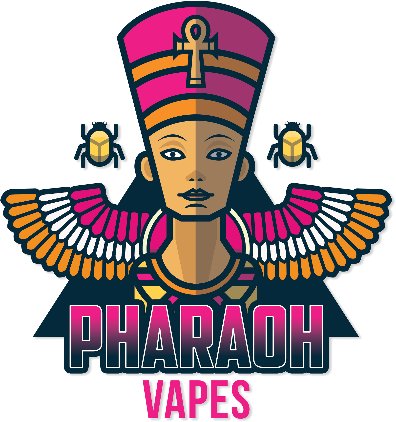 Pharaoh Vapes - Electronic Cigarette Aerosol And Liquid (2031x2031), Png Download