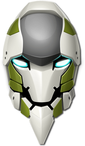 Helm Faceless Mask - Shadow Fight 3 (778x706), Png Download