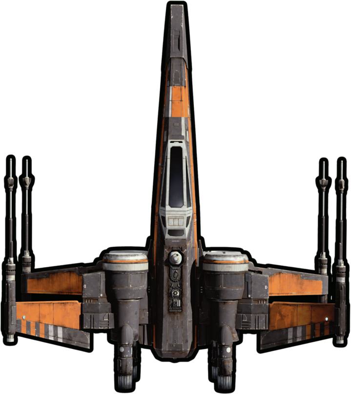September 27, 2015 - T 70 X Wing Top (719x808), Png Download