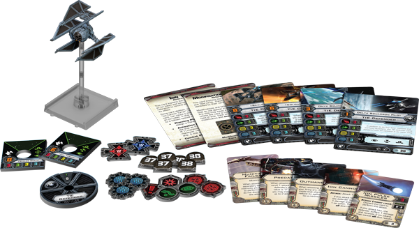 Tie Defender - X Wing Game Tie Defender (600x327), Png Download