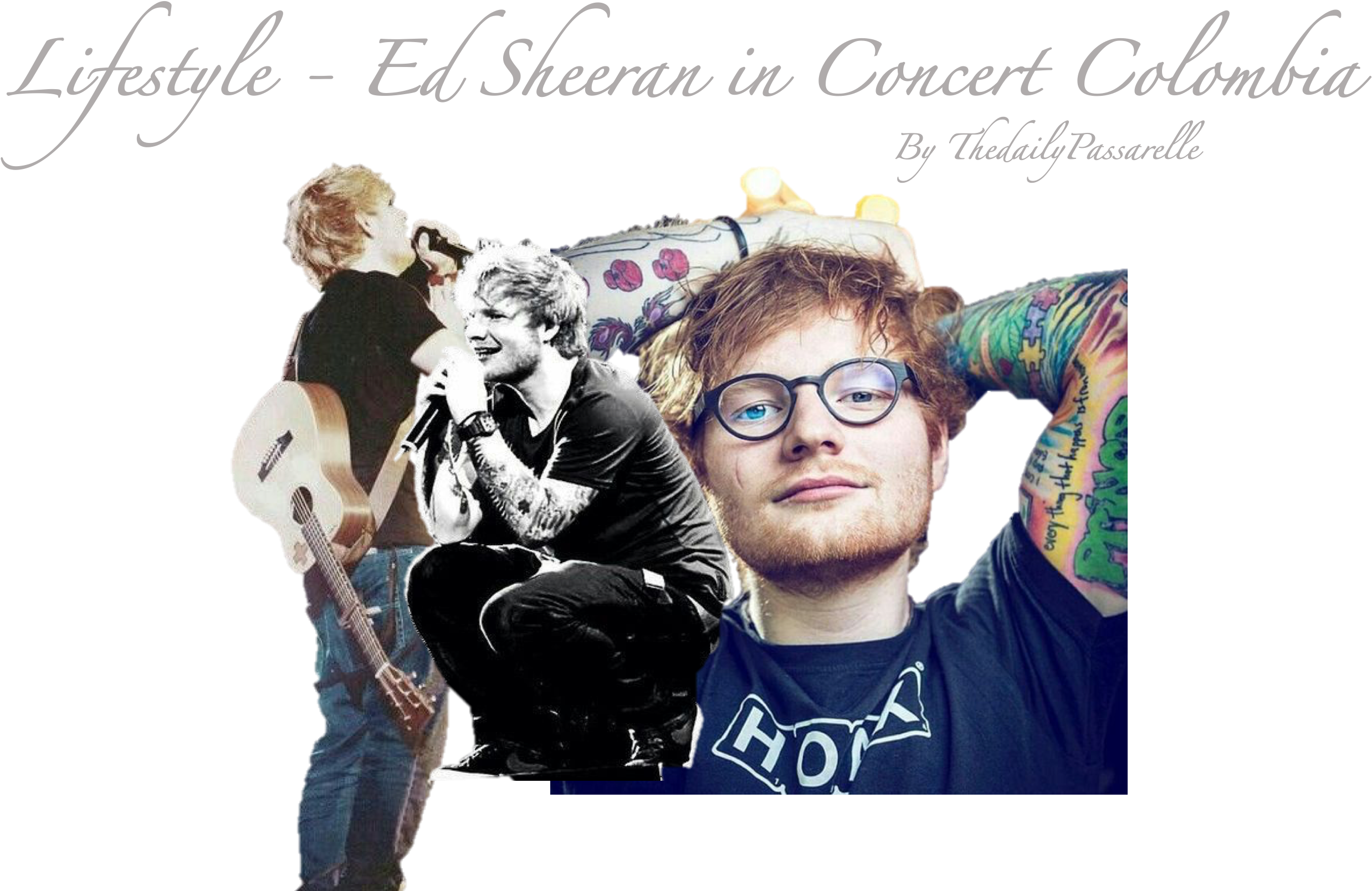Lifestyle Ed Sheeran In Concert - Ed Sheeran (2750x1689), Png Download