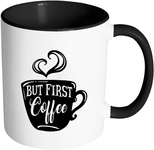 But First, Coffee - Mug (600x600), Png Download