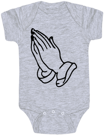 Pray Emoji Baby Onesy - Someone Get My Mom A Latte (484x484), Png Download