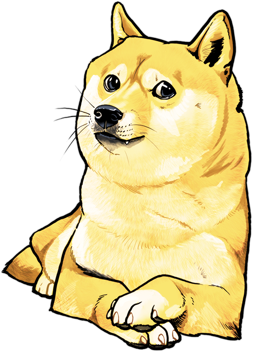 Such Doge By Ghostfire - Clipart Doge (500x695), Png Download