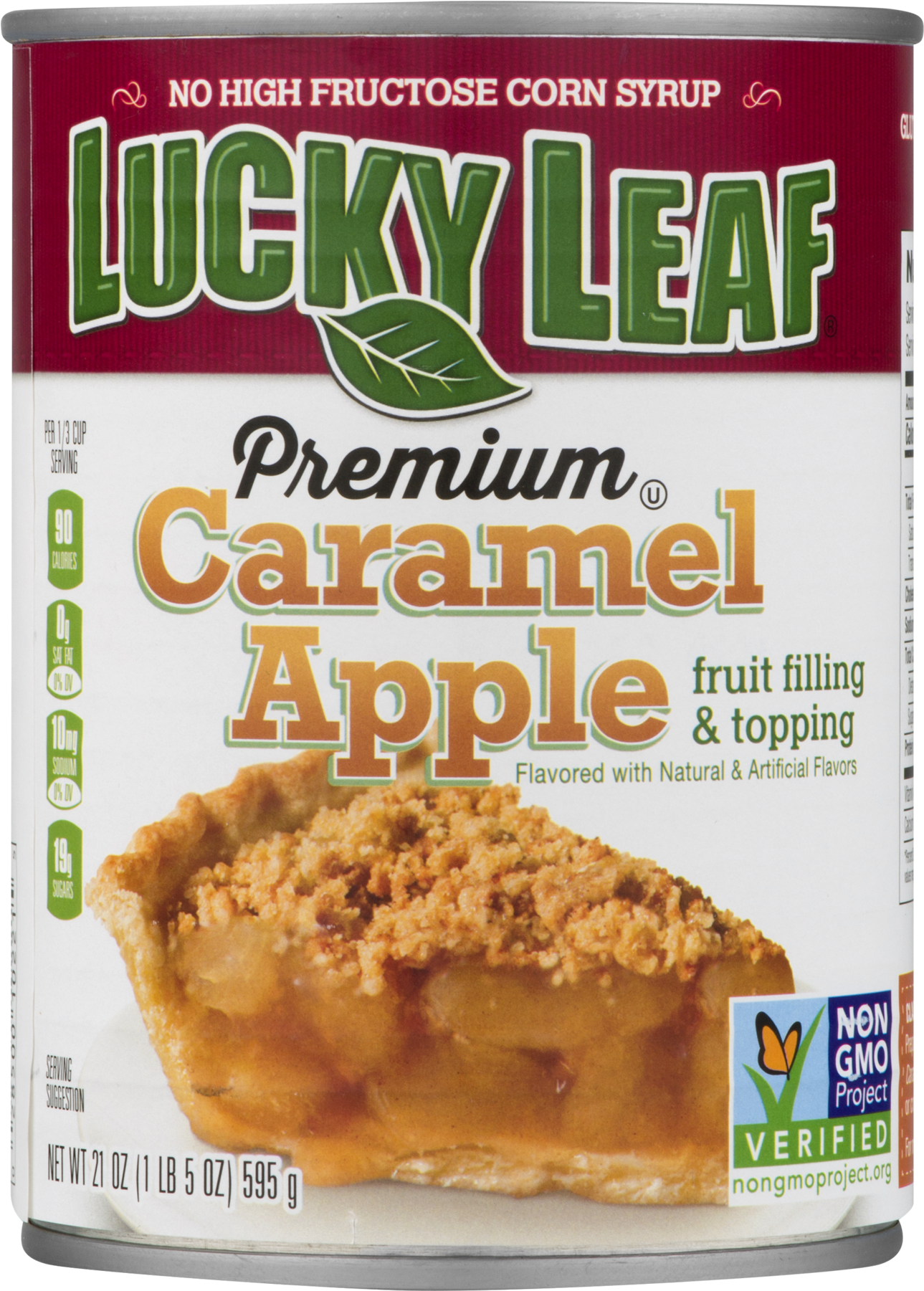 Lucky Leaf Canned Apple Pie Filling (1800x1800), Png Download