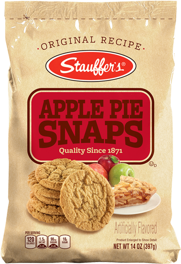 Stauffer's Apple Pie Snaps (425x554), Png Download