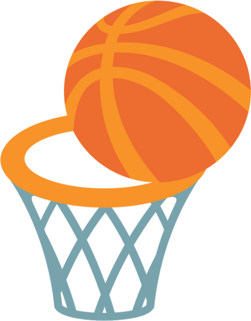 Emoji Basketball Android Sticker Telegram - Basketbol Emoji (1024x1024), Png Download