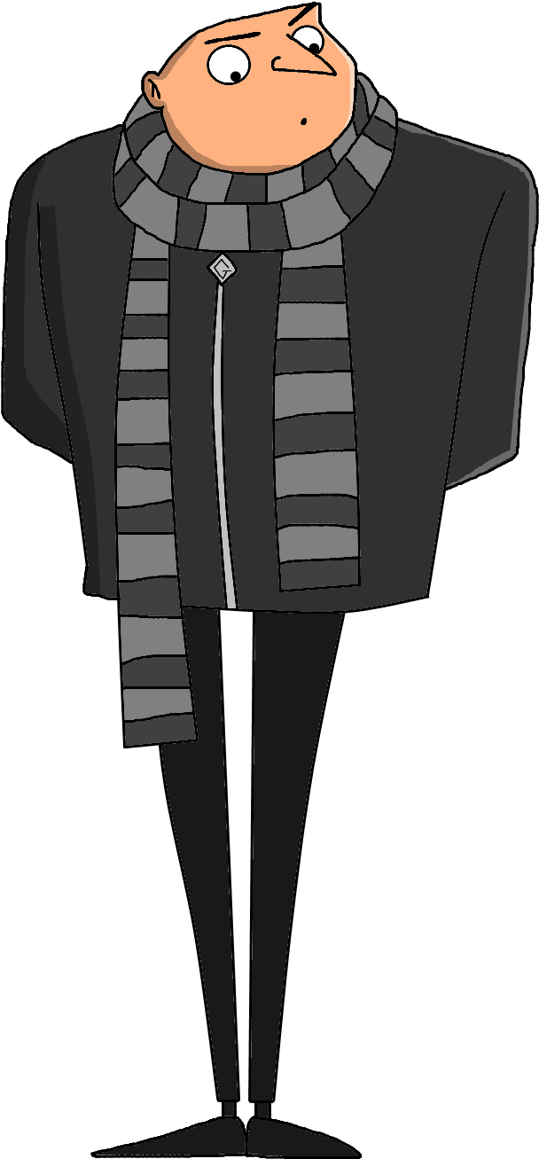 Gru In Mycun The Movie - Despicable Me (694x1361), Png Download