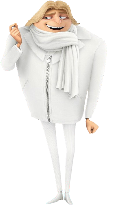 Dru Gru - Despicable Me 3 Brother (503x747), Png Download