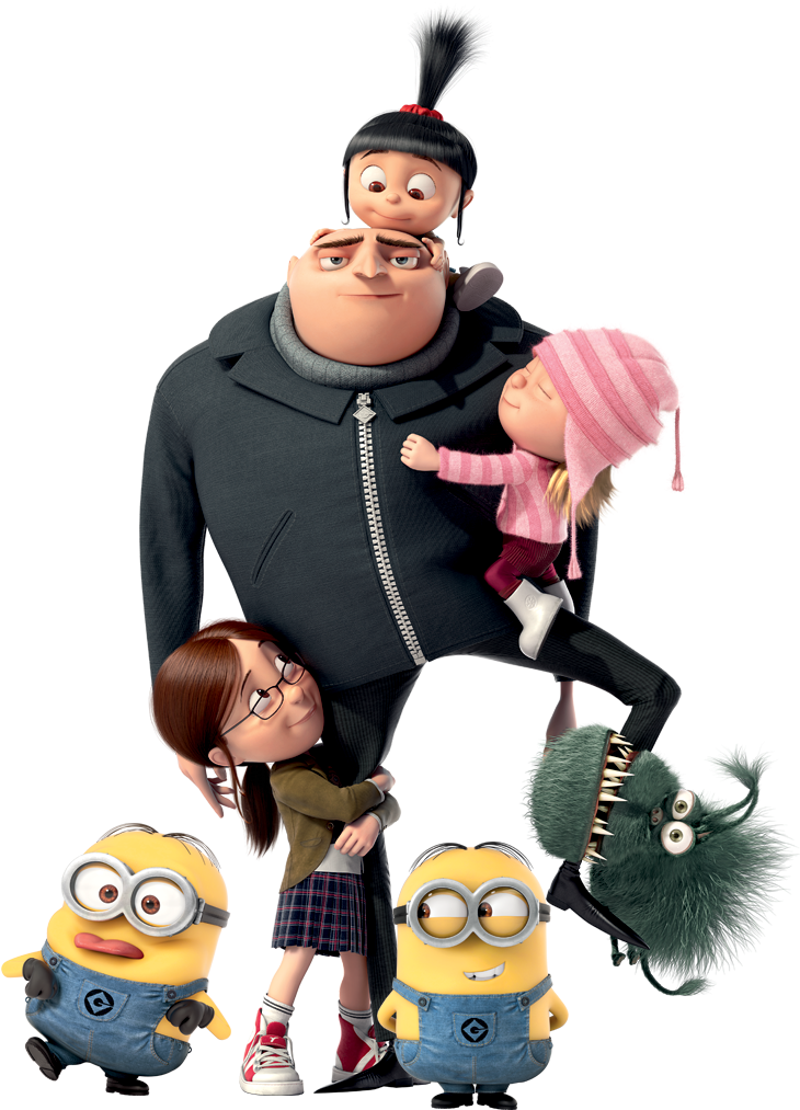 Vector Is A Rival Of Gru Who Steals The Great Pyramid - Despicable Me 2 Book (753x1033), Png Download