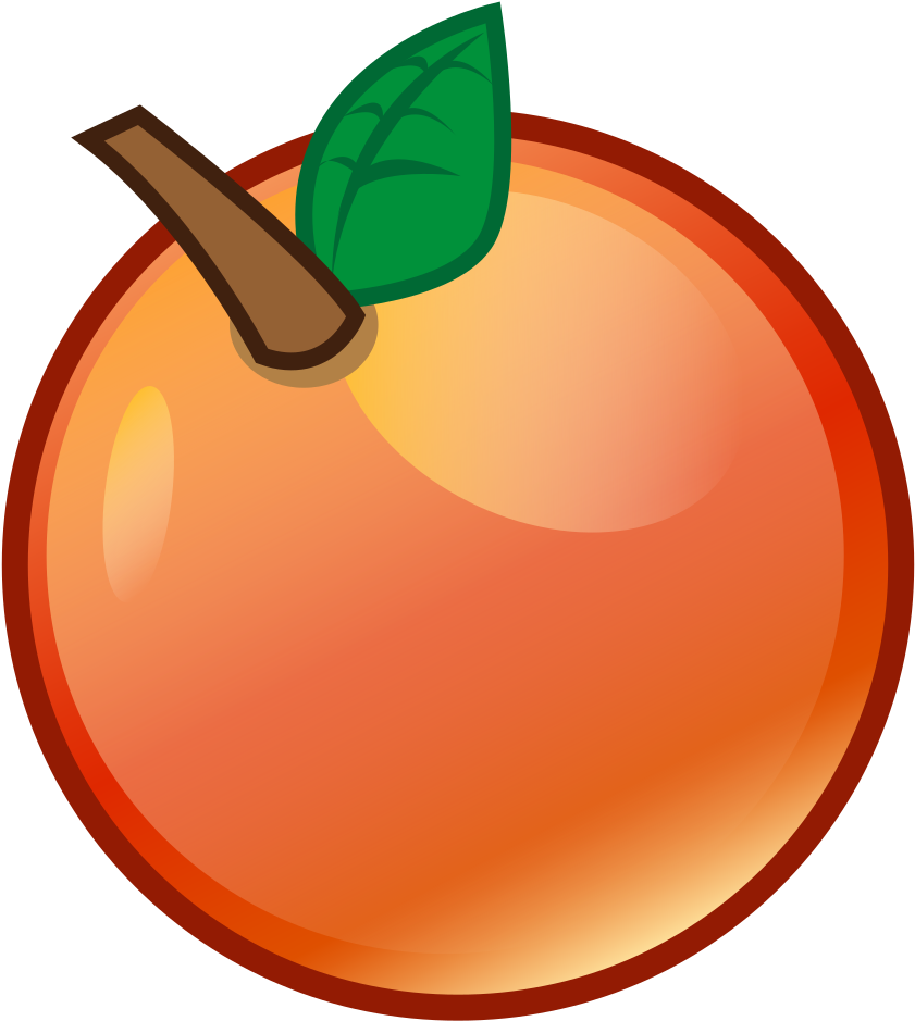 Phantom Open Emoji 1f34a - Apple (1024x1024), Png Download