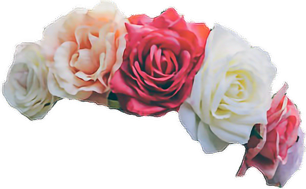Report Abuse - Watercolor Floral Crown Transparent (598x370), Png Download