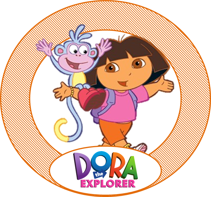 Clipart Birthday Dora The Explorer - Dora The Explorer (713x665), Png Download