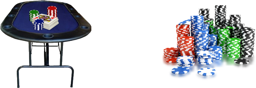 Fat Cat 84 Inch Texas Hold Em Folding Poker Table - 84" Foldable Texas Hold'em Poker Table W/ Legs - Blue (990x337), Png Download