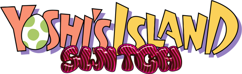 Yoshi's Island Switch Logo - Super Mario World 2 Yoshi's Island Logo (806x249), Png Download