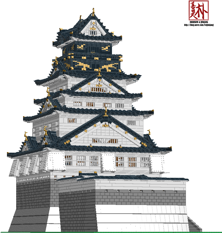Japanese Castle Png (835x889), Png Download