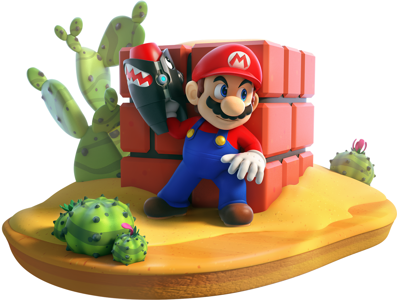 Mario Png Download - Mario Rabbids Kingdom Battle Mario Artwork (1575x1179), Png Download