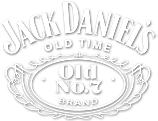White Jack Daniels Holiday Whiskey Logo Png - Logo Jack Daniels Png (520x395), Png Download
