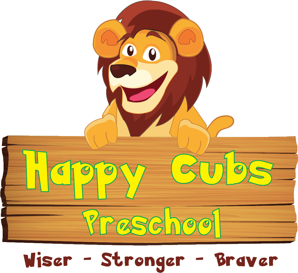 Happy Cubs Logo - Cartoon (1129x1059), Png Download