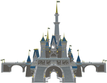 Cinderella - Disney Infinity Disney Castle (390x316), Png Download